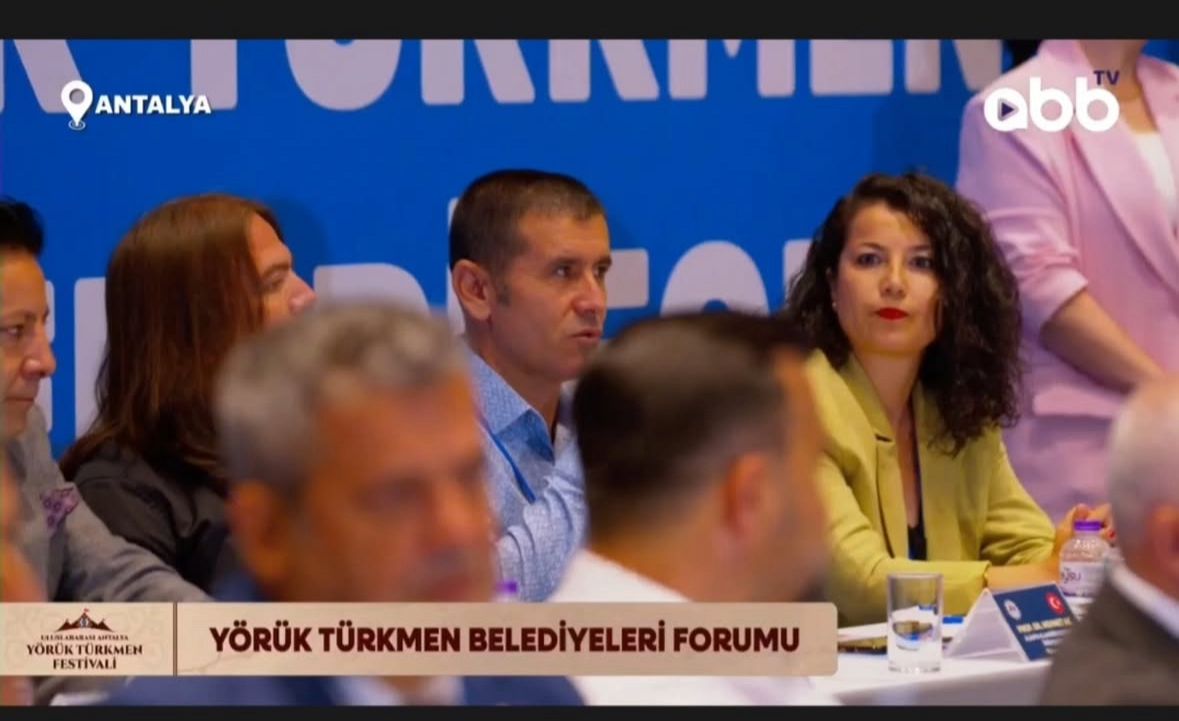 Mersin YÖRMER Merkez Müdürü Doç. Dr. İmran Gündüz Alptürker, Yörük Türkmen Belediyeleri Forumuna katıldı.