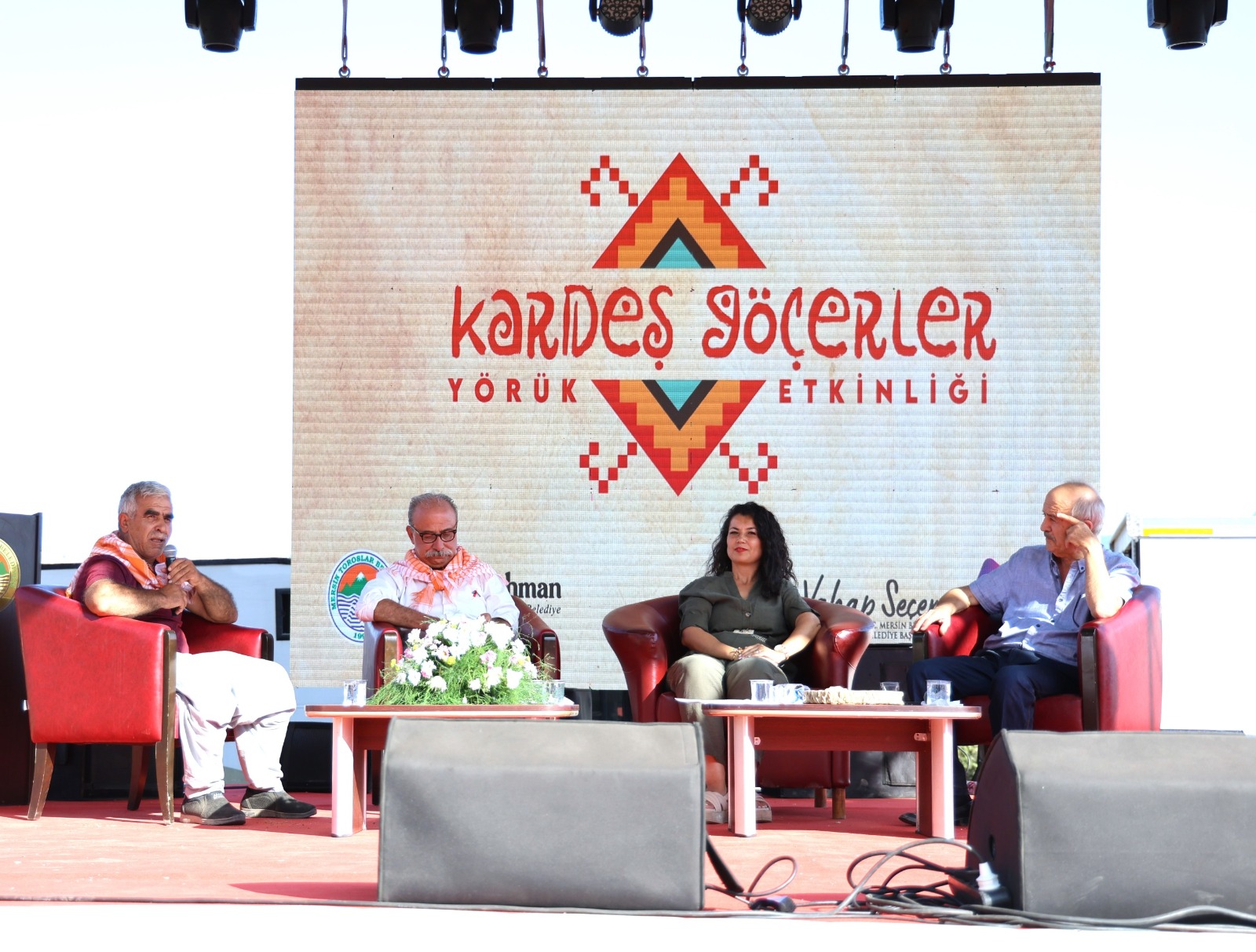 Mersin Üniversitesi Yörük Kültürü Uygulama ve Araştırma Merkezi, “Kardeş Göçerler Yörük Etkinliği”ne katıldı.