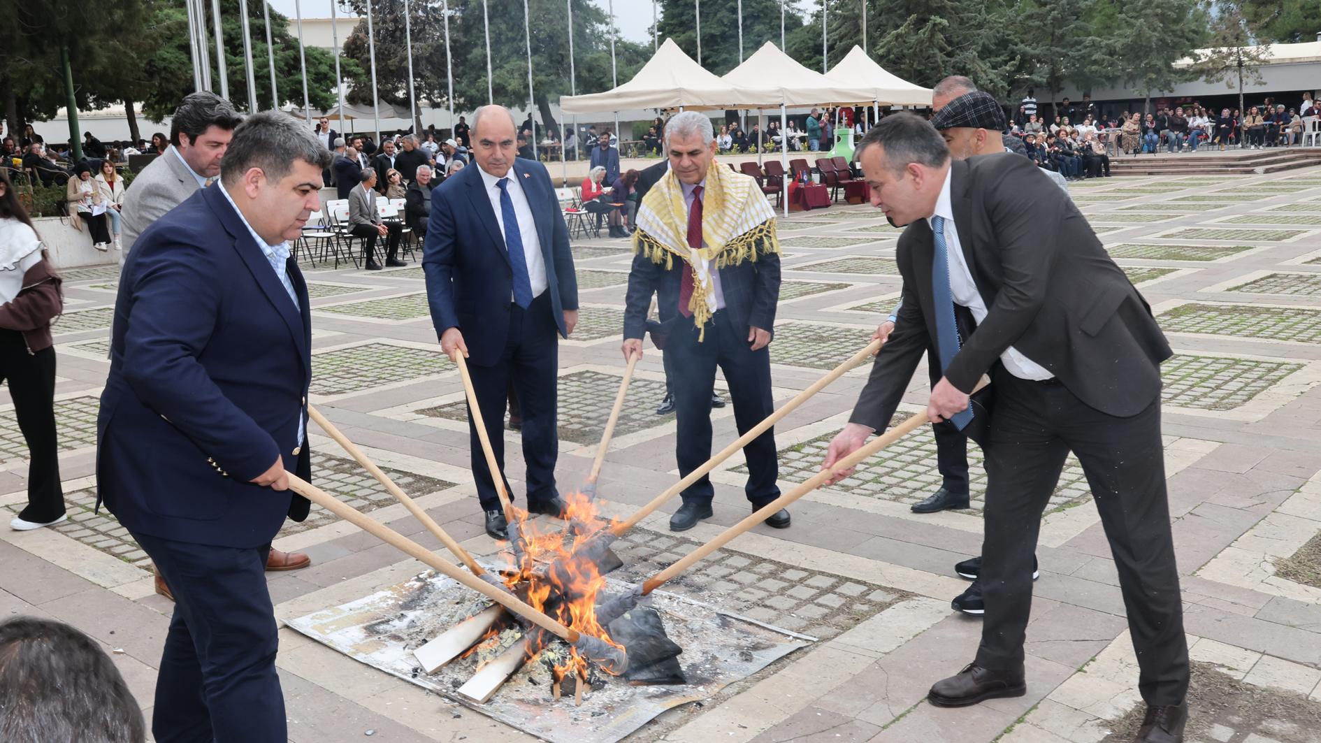Mersin Üniversitesi Rektörlüğü, Türkçe Öğretimi Uygulama ve Araştırma Merkezi İle Yörük Kültürü Uygulama ve Araştırma Merkezi İş Birliğinde Nevruz Bayramı Kutlandı!