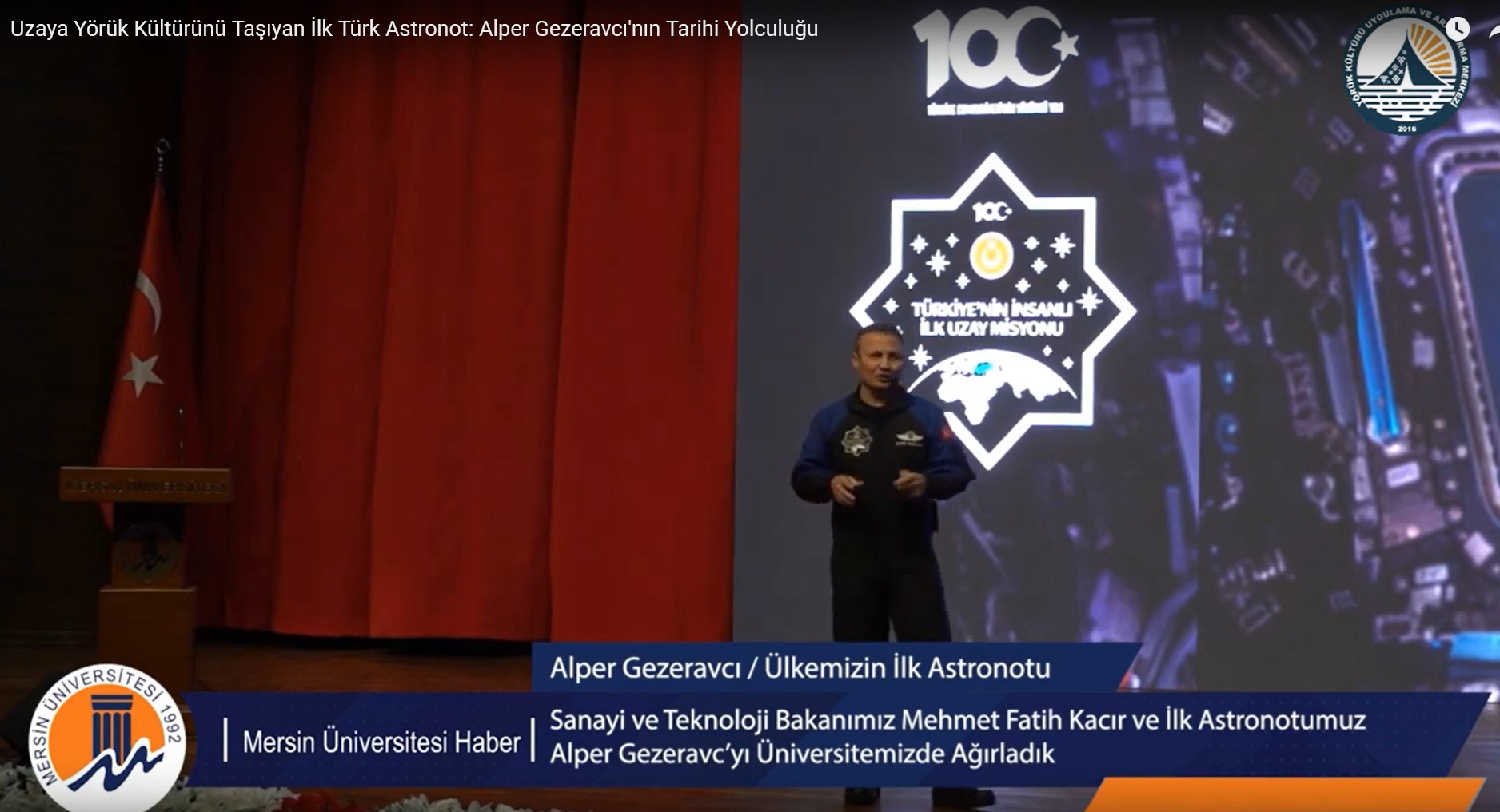Uzaya Yörük Kültürünü Taşıyan İlk Türk Astronot: Alper Gezeravcı'nın Tarihi Yolculuğu